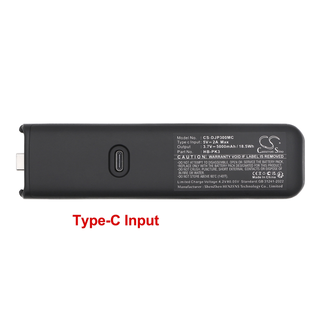 Batterij voor camera Dji CS-DJP300MC