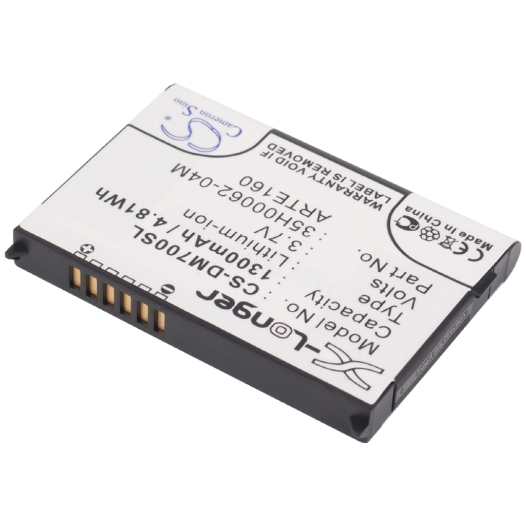 Batterijen compatibel met HTC Artemis Artemis 160 200 CS-DM700SL