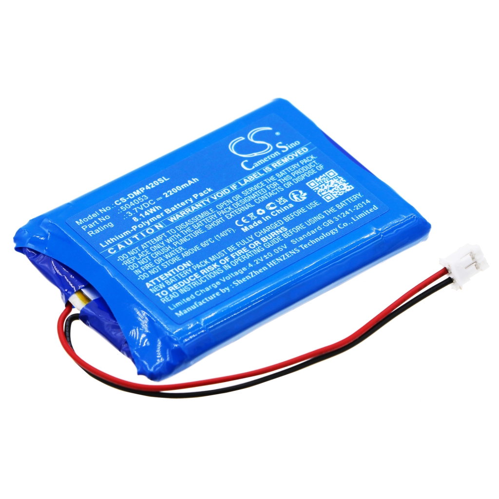 Batterij Vervangt 504053