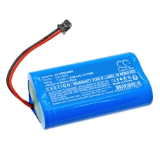 Compatibele batterijvervanging voor Vision DVI-LEDS,DVI-LEDSC,OM0046