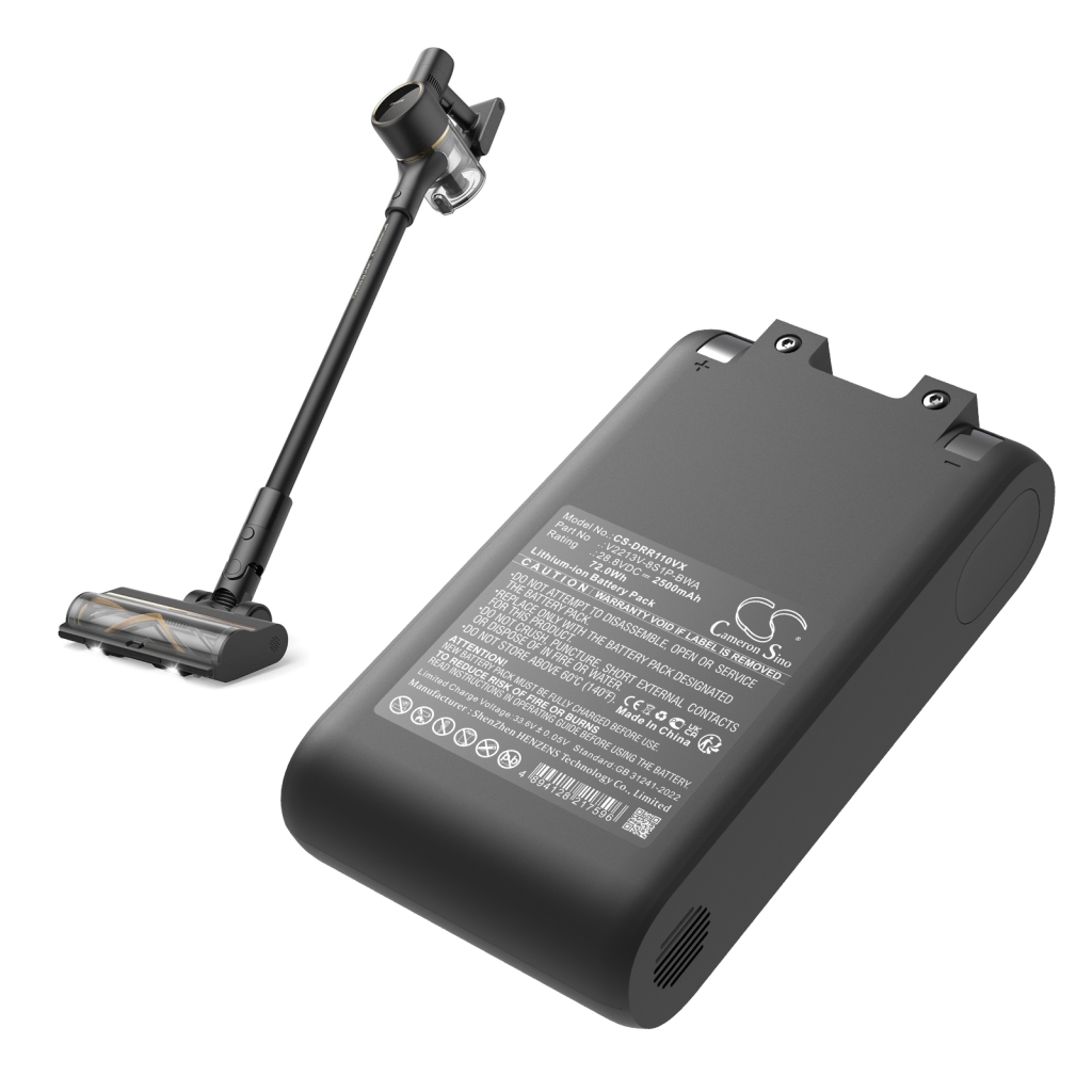 Batterie à vide Dreame CS-DRR110VX