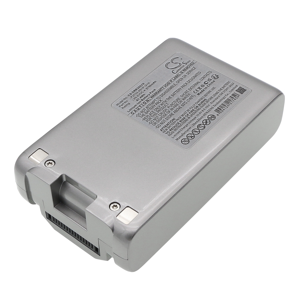 Batterijen voor stofzuigers Dreame CS-DRR200VX