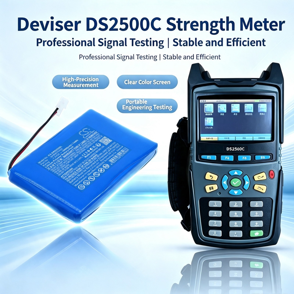 Batterijen compatibel met Deviser DS2500C DS2500C CS-DRS252SL