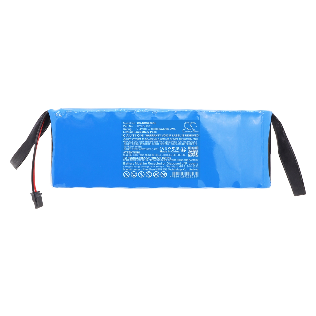 Batterij compatibel met Deviser Deli CS-DRS700SL