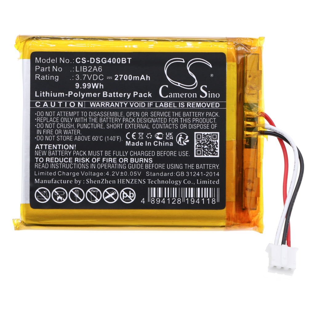 Batterijen Vervangt LIB2A6