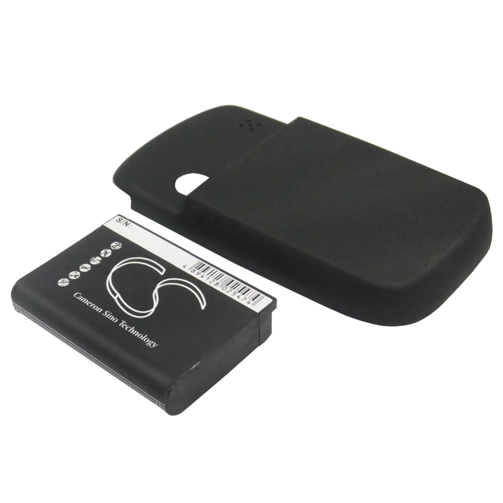 Cameron Sino CS-DTS9XL vue à plat de l’étiquette: 2000mAh 3,7V, avec cache arrière