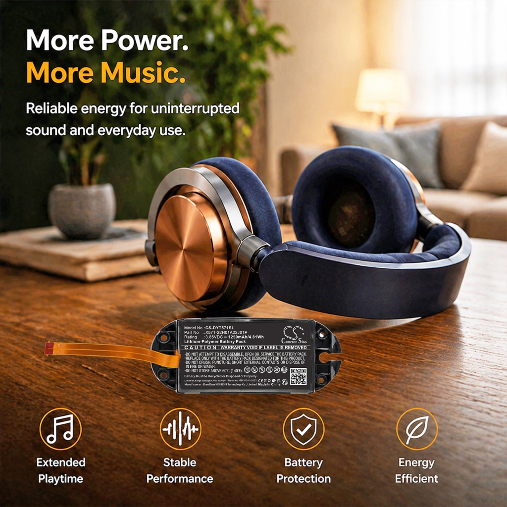Batterij compatibel met Dyson CS-DYT571SL