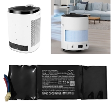 Compatibele batterijvervanging voor Ecovacs S06-LI-185-6100,S12-LI-180-4900