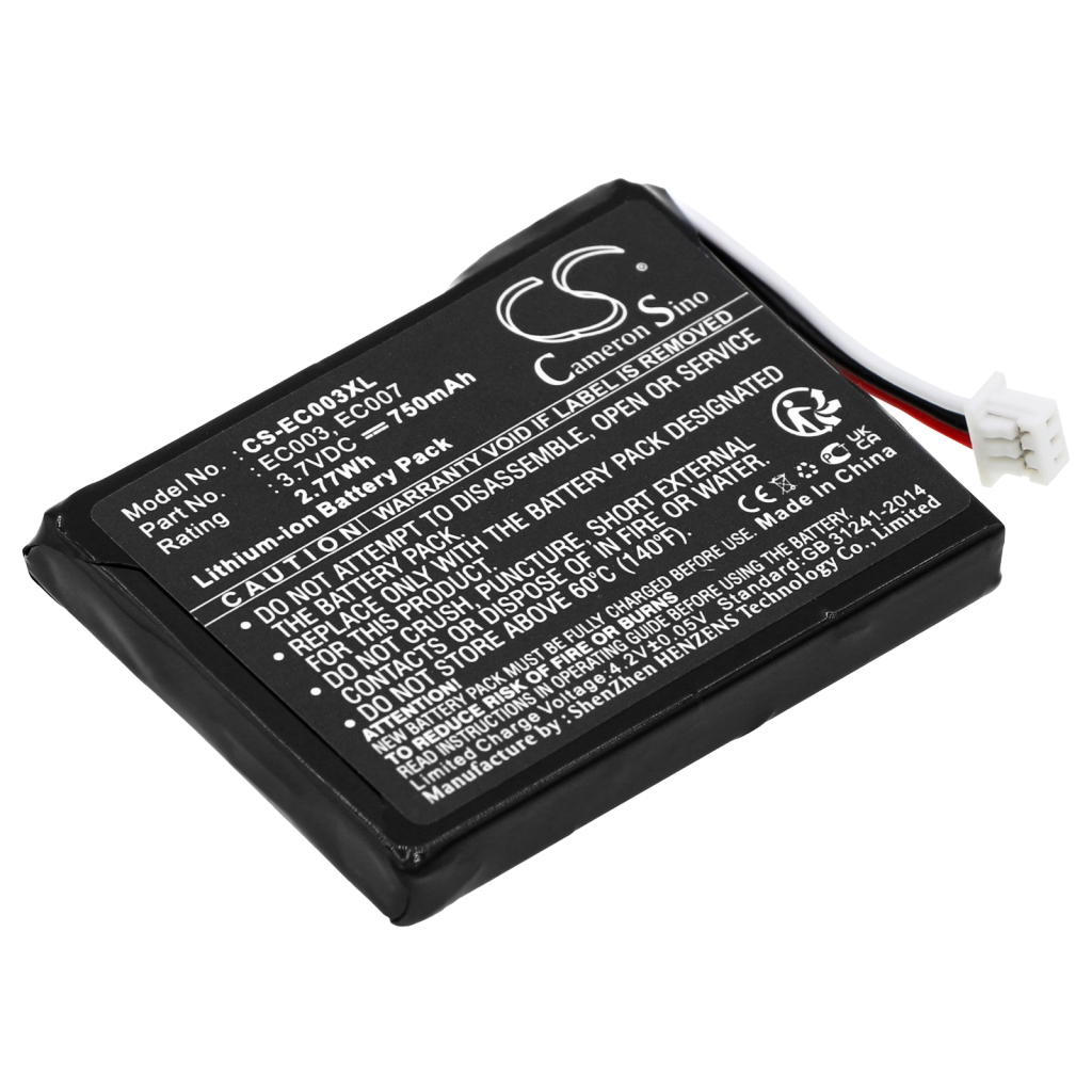 Battery Replaces EC007