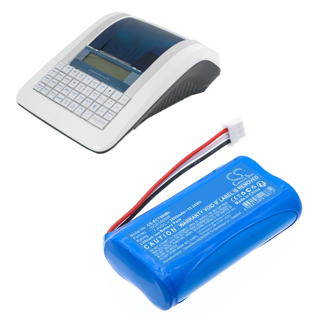 Terminal de paiement Batterie Elcom CS-ECT500BL