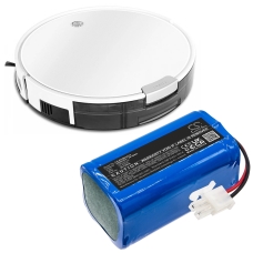 Compatibele batterijvervanging voor Ecovacs 10001088,20001088,BL7402A,INR18650-M26-4S1P,UR18650ZT-4S1P-AAF