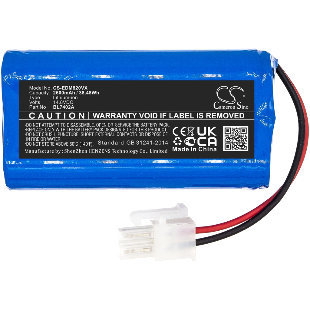 Batterij Vervangt 10001088