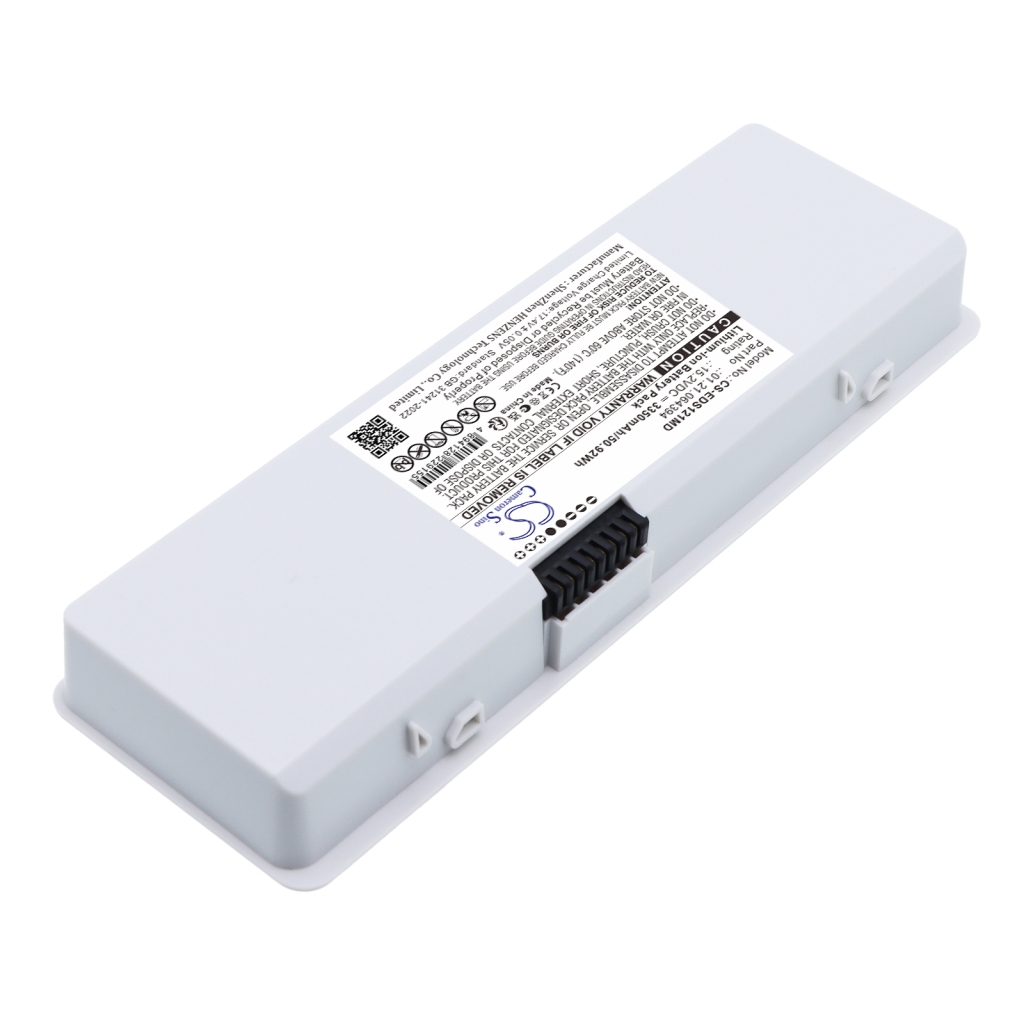 Cameron Sino CS-EDS121MD schuine achteraanzicht, witte behuizing met meerpolige connector en montageclips