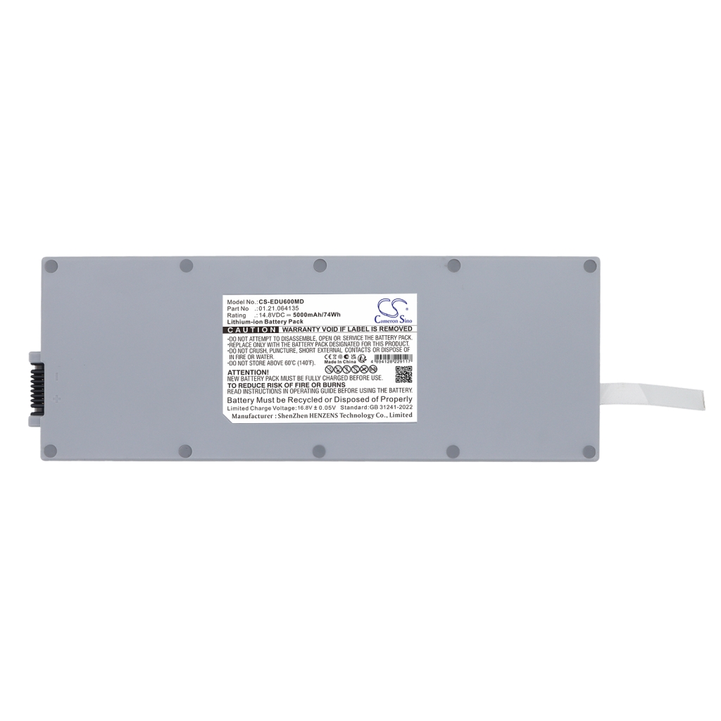 Batterij compatibel met Edan CS-EDU600MD