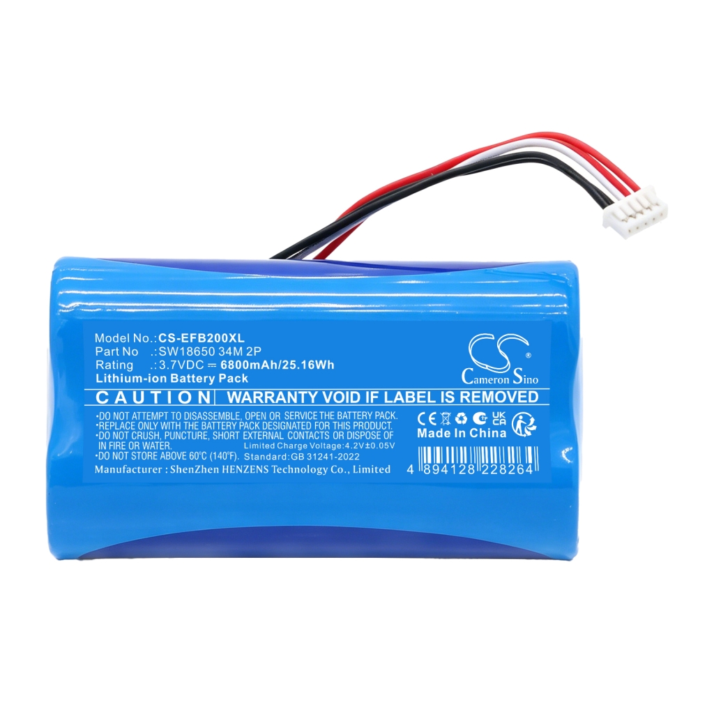 Batterij compatibel met Eufy CS-EFB200XL