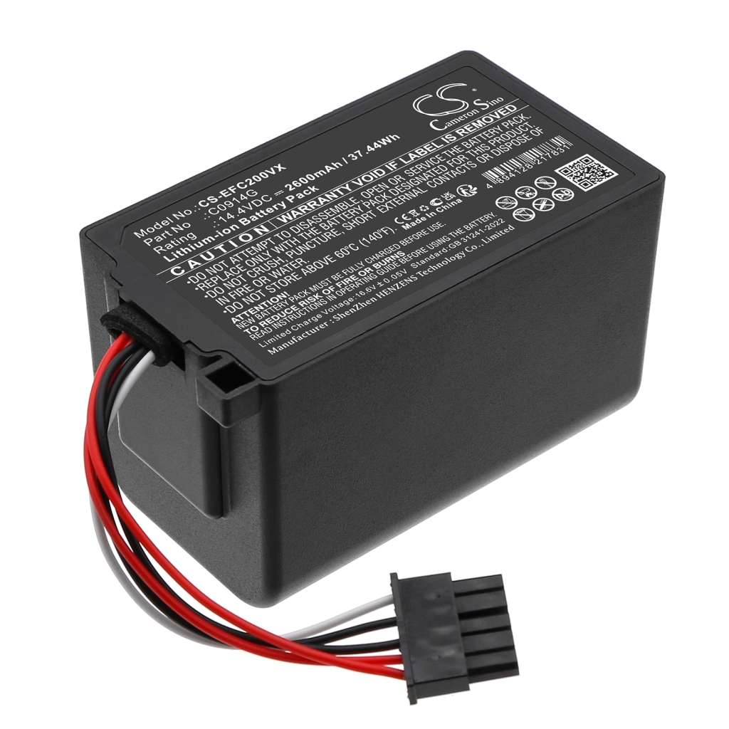 Batterijen voor stofzuigers Eufy CS-EFC200VX