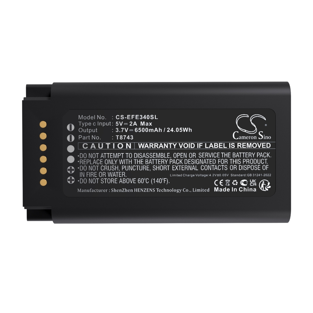 Thuis Beveiligings Camera Batterij Eufy CS-EFE340SL