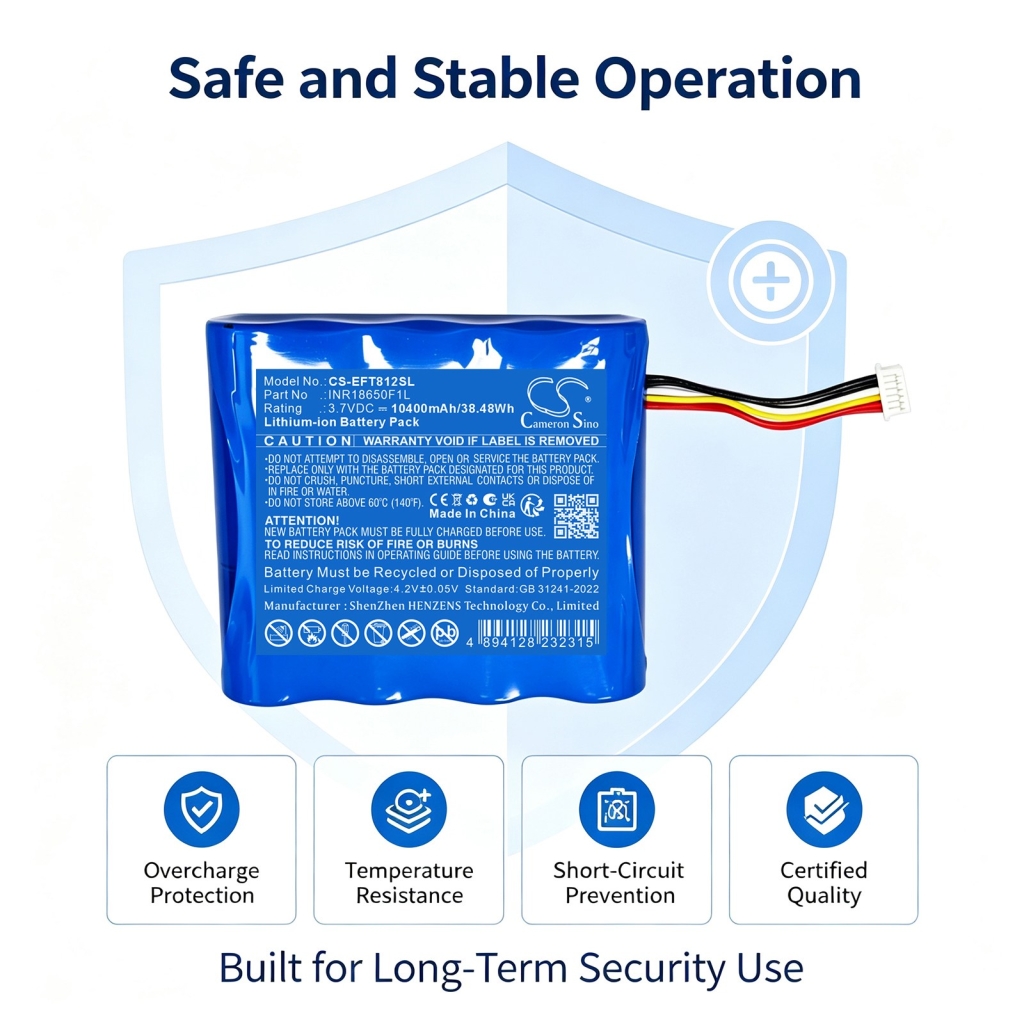 Battery compatible with Home Security Camera Battery