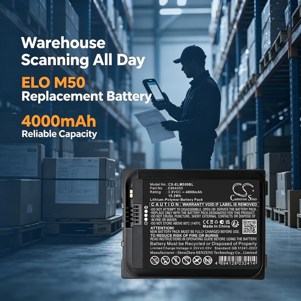 Batterijen compatibel met ELO M50 M50 CS-ELM500BL