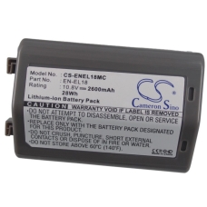 Compatible battery replacement for NIKON EN-EL18,EN-EL18A