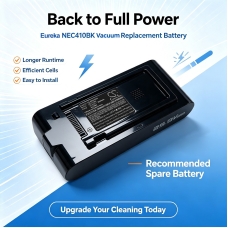 Compatibele batterijvervanging voor Eureka NEC410BK