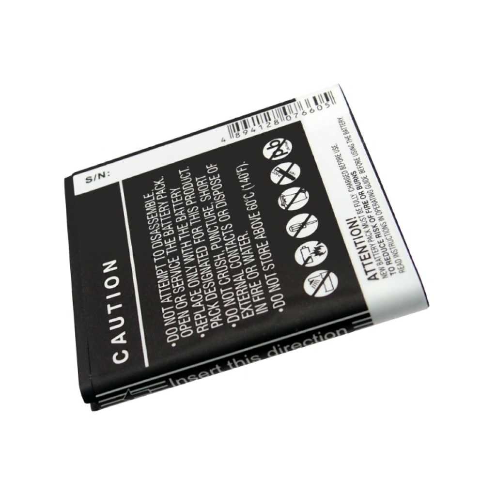 CS-ERC550XL side view showing flat prismatic form with front label