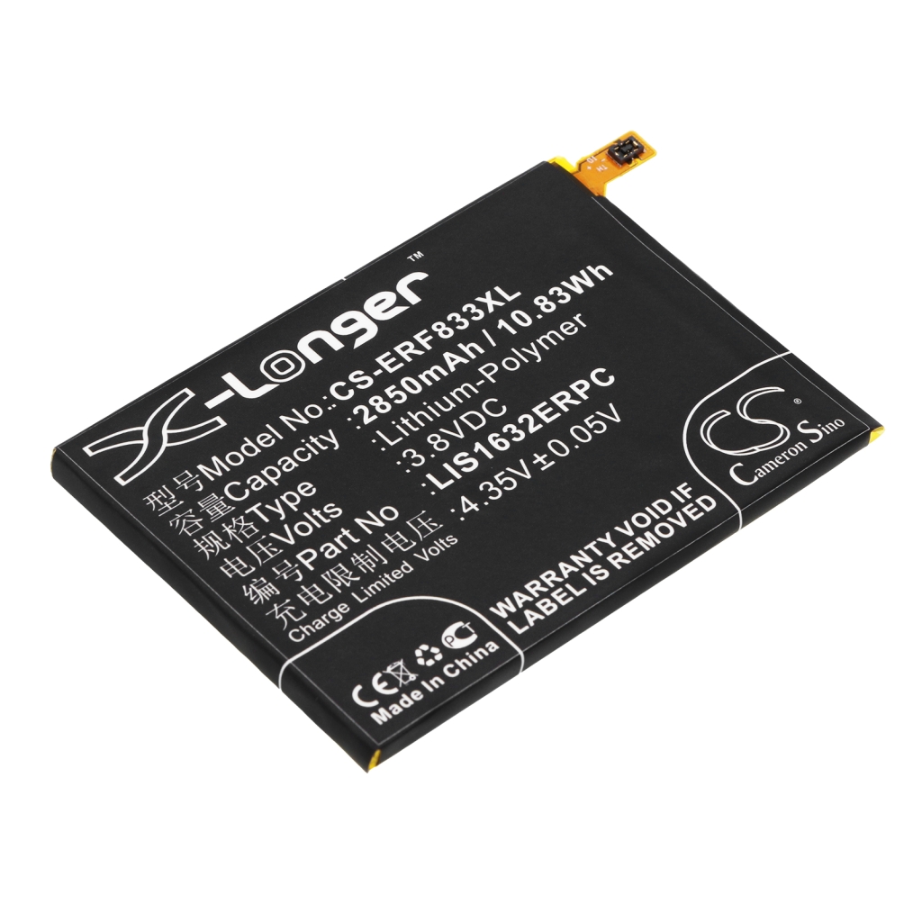 Batterij Vervangt LIS1632ERPC