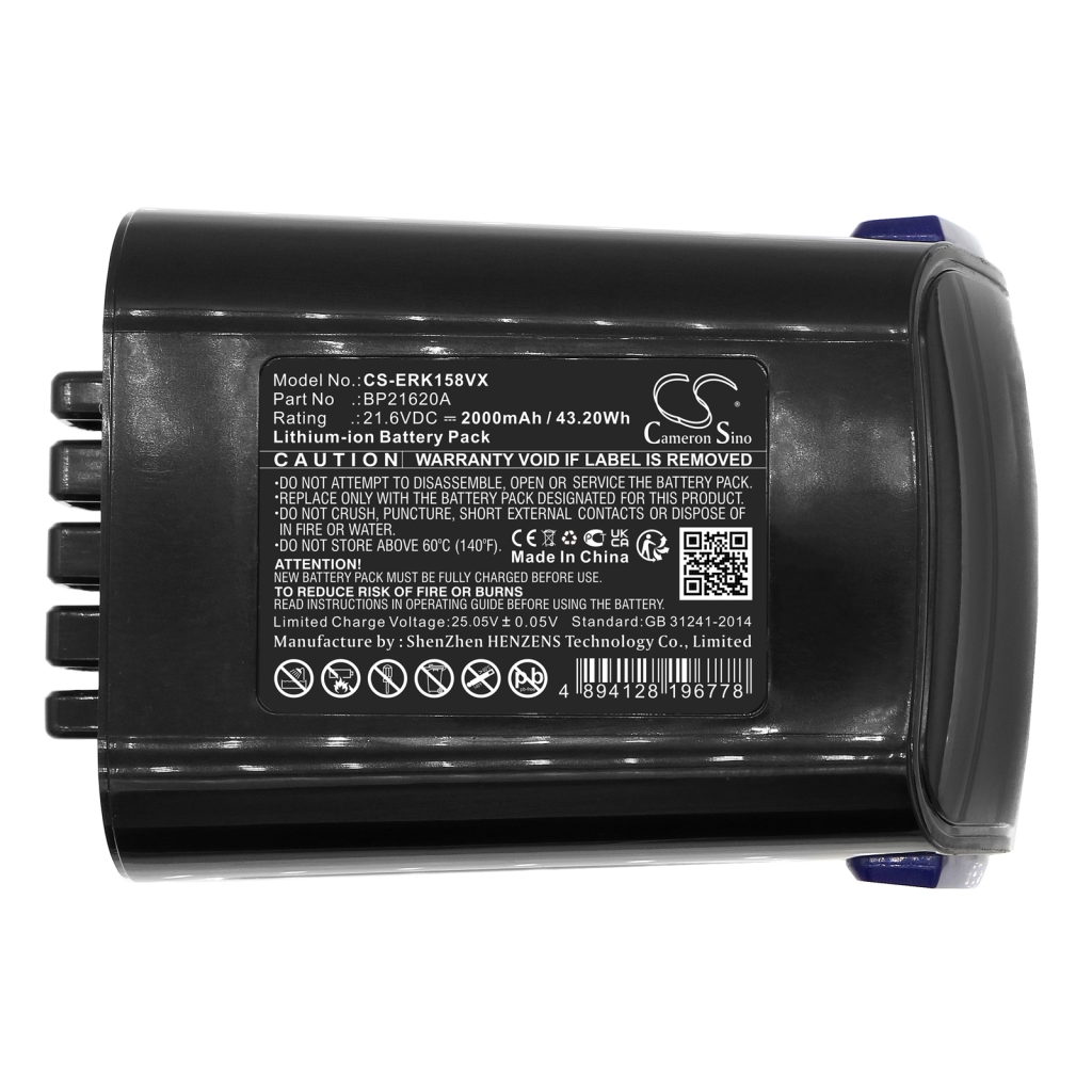 Batterij Vervangt MB2420A