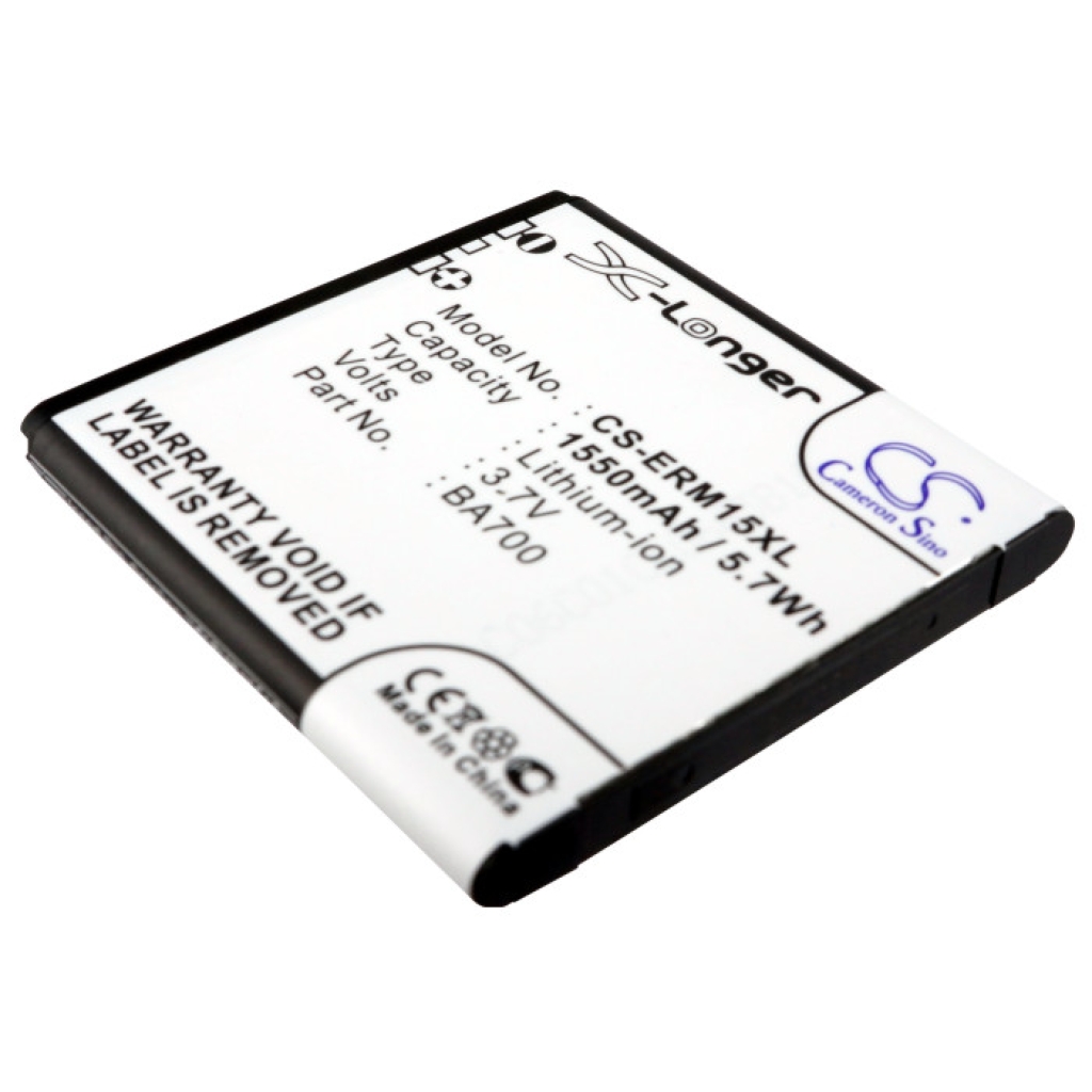 Cameron Sino CS-ERM15XL schuine voorlabelweergave: 3,7V 1550mAh Li-ion