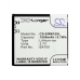 Cameron Sino CS-ERM15XL schuine achteraanzicht, veiligheidspictogrammen en waarschuwingstekst, gouden contacten