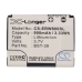 Batterij compatibel met Sony Ericsson CS-ERW800SL
