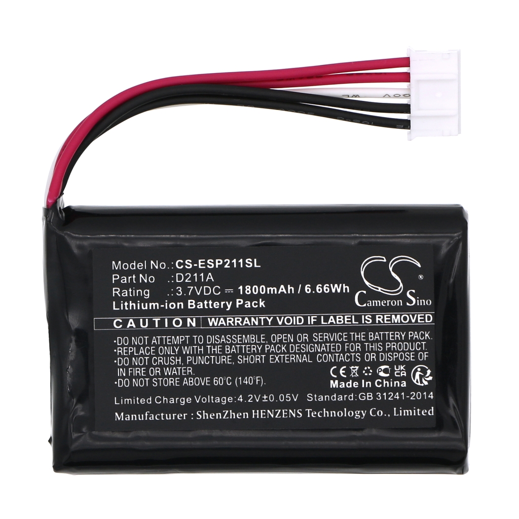 Batterij Vervangt D211A