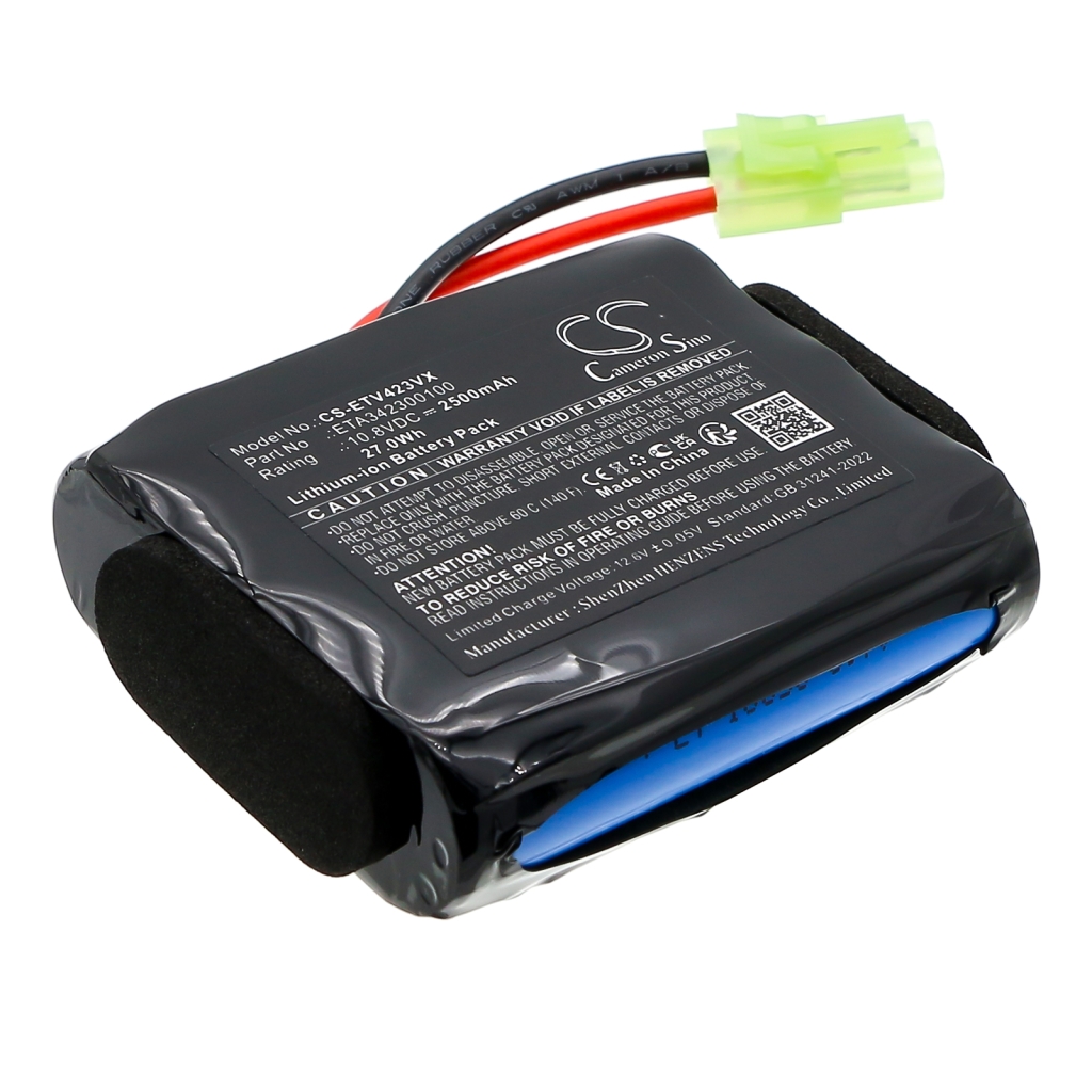 Batterij Vervangt ETA342300100