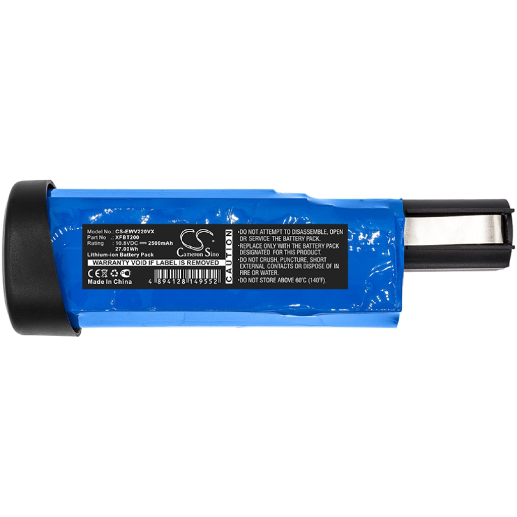 Batterijen voor stofzuigers Shark CS-EWV220VX