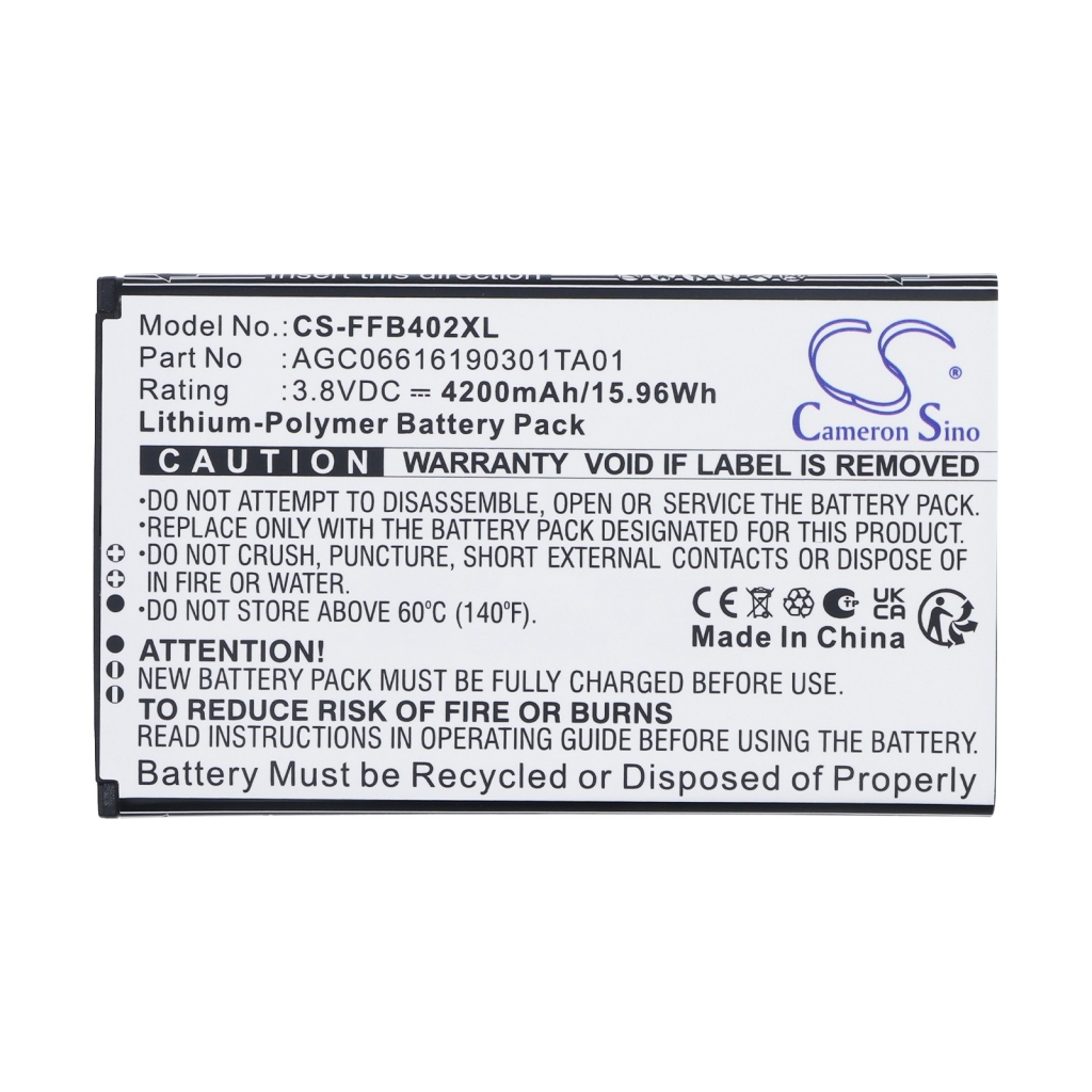 Batterie compatible avec Famoco CS-FFB402XL