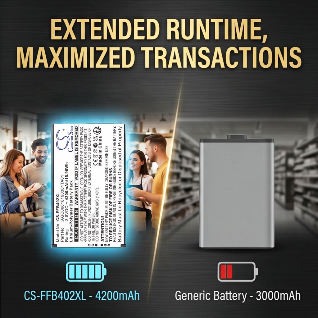 Batterie compatible avec Famoco CS-FFB402XL