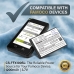 Batterie compatible avec Famoco CS-FFX100SL