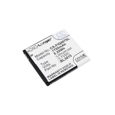 Compatibele batterijvervanging voor Fly BL3815