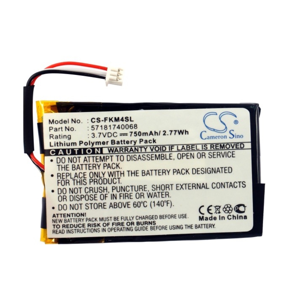 Batterij Vervangt 57181740068