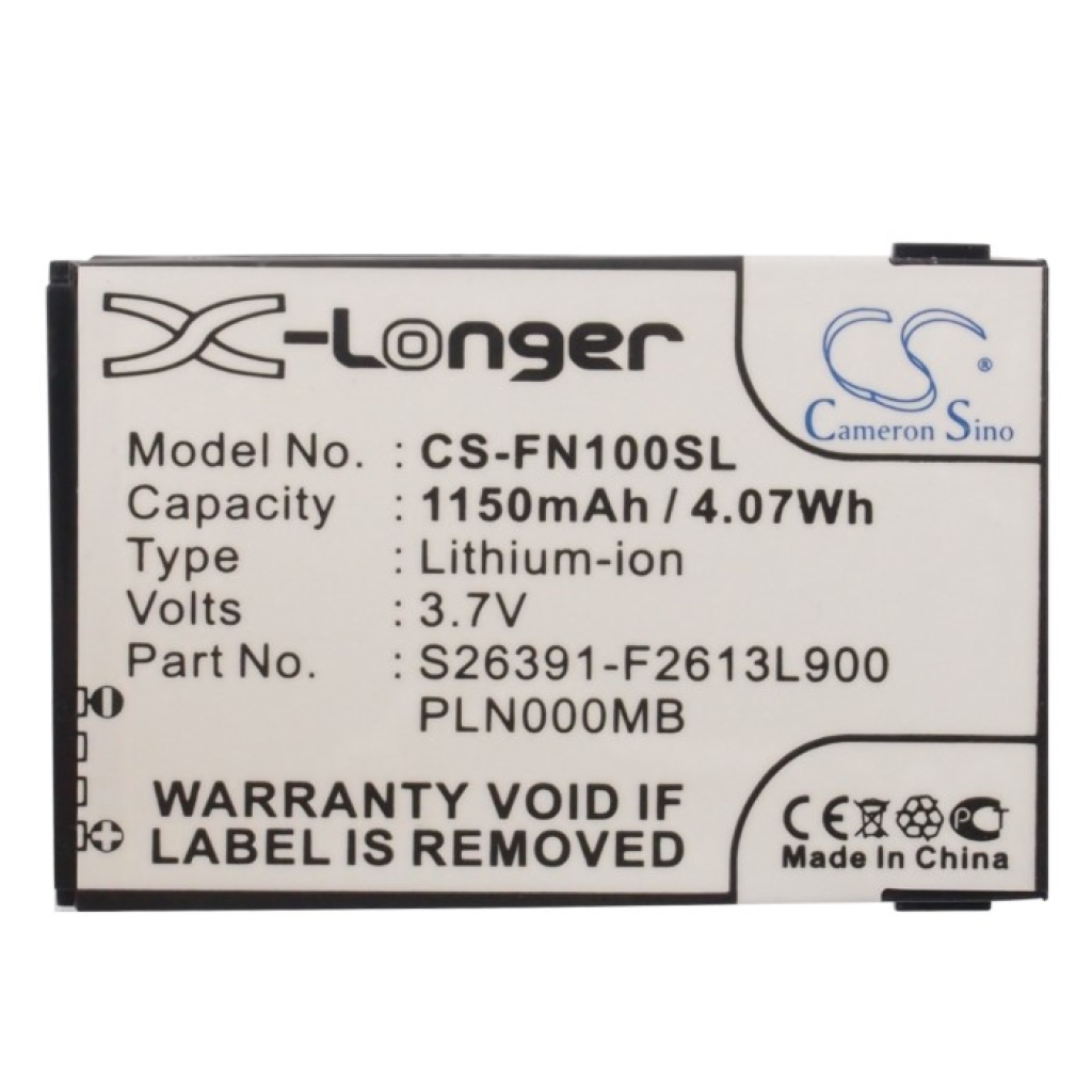 Batterie compatible avec Fujitsu