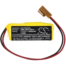 Remplacement de batterie compatible pour Fanuc A02B-0200-K102,A98L-0031-0012,A98L00310012,CR17540SE-RL,CR8-LHC...