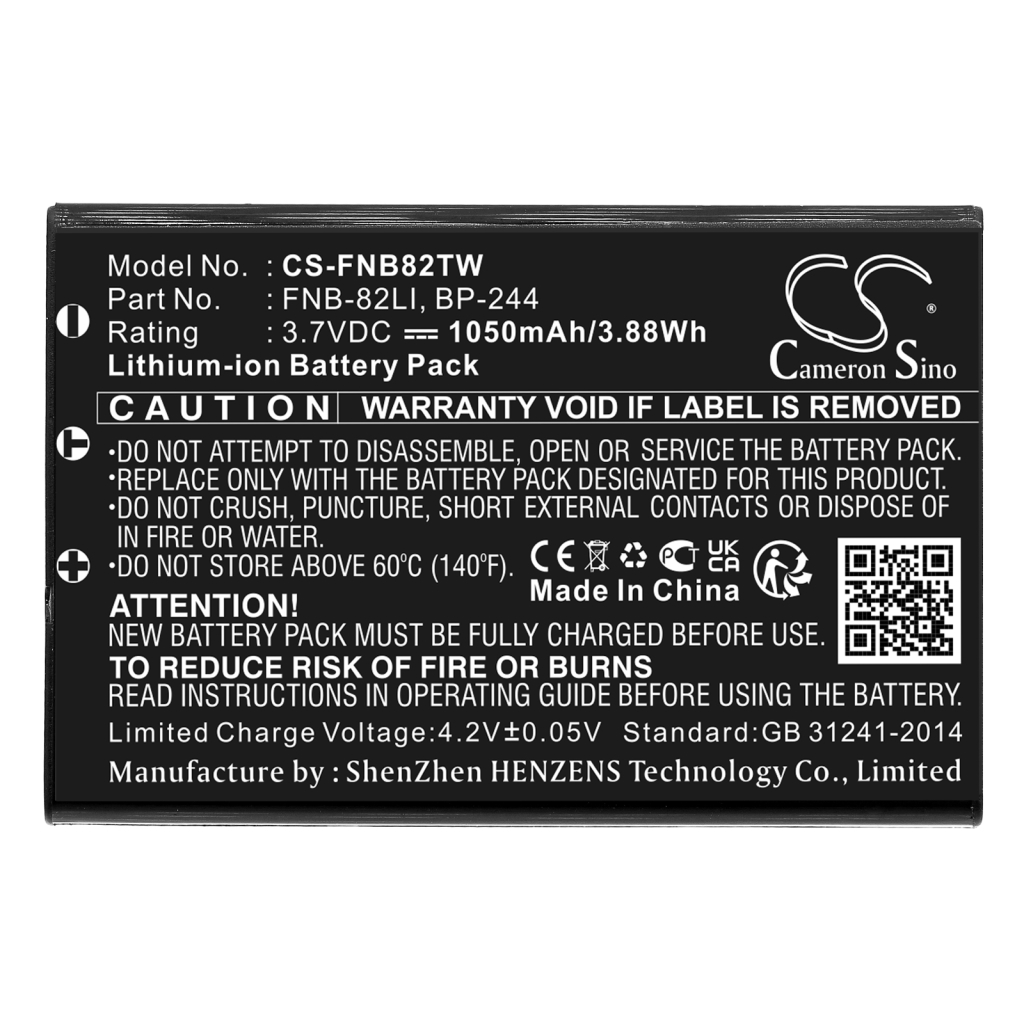 Camera Battery Casio CS-FNB82TW