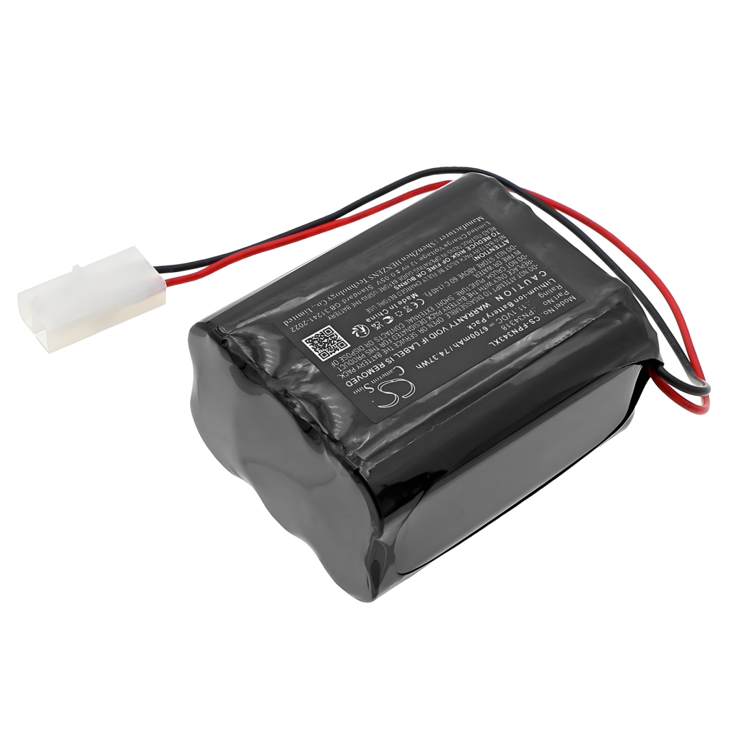 Batteries pour équipements sportifs Foxpro cs24b