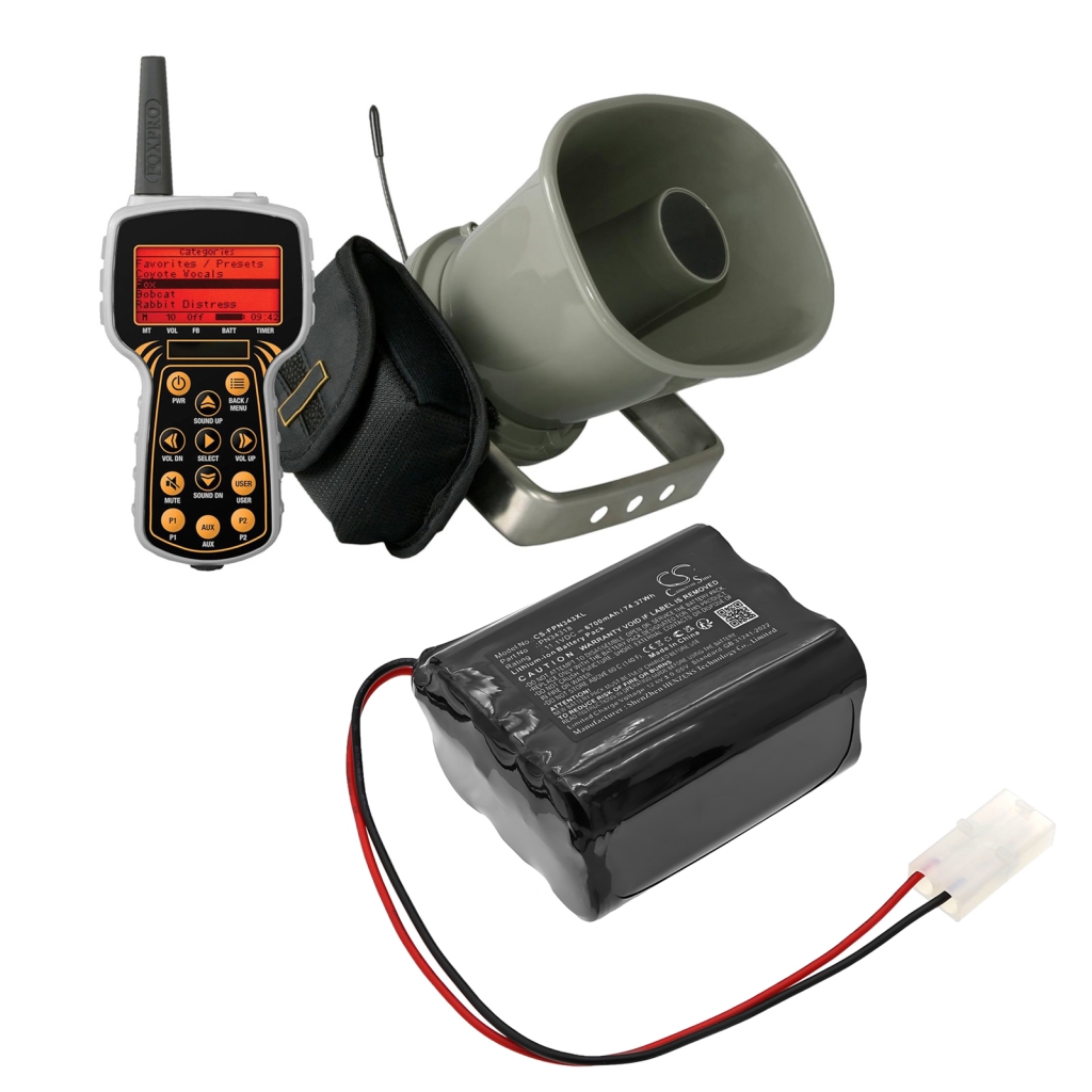 Batteries pour équipements sportifs Foxpro cs24b
