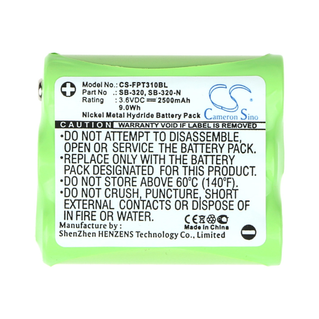 BarCode, Scanner Battery HYT CS-FPT310BL