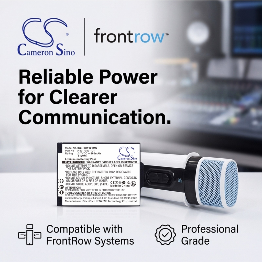 Batterie compatible avec Frontrow