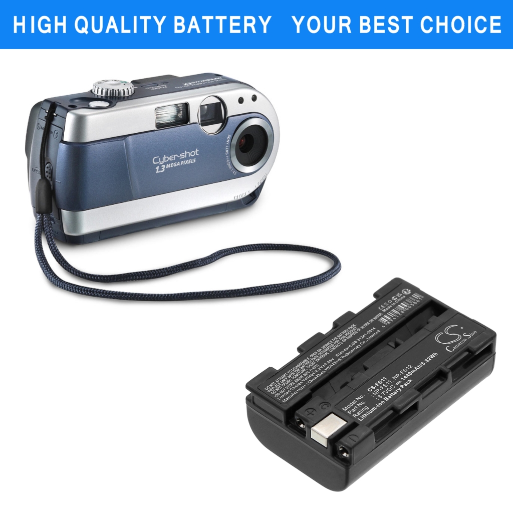 Batterie de l'appareil photo Sony DCR-PC2