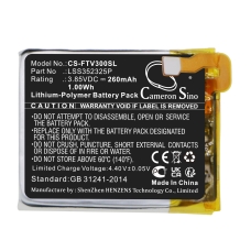 Remplacement de batterie compatible pour Fitbit LSS352325P