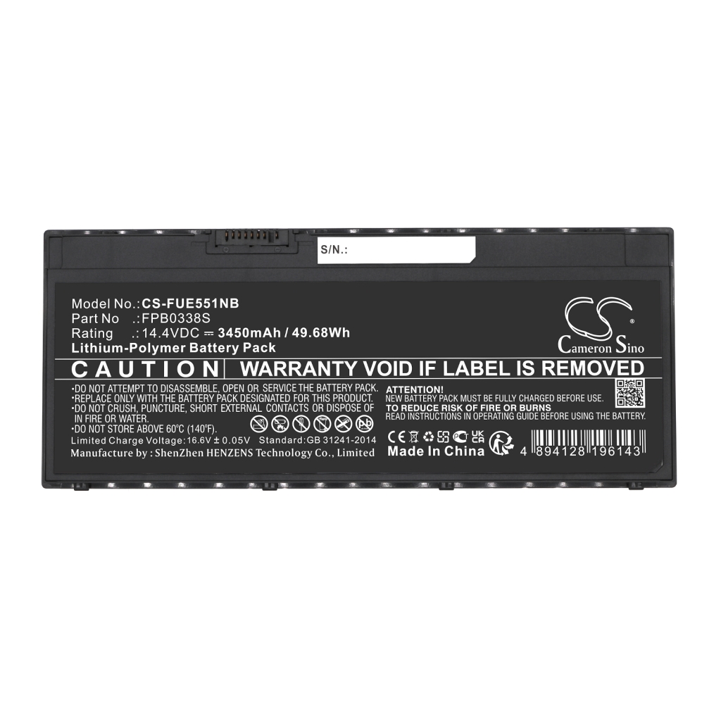 Battery Replaces FPBO338S