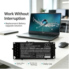 Compatibele batterijvervanging voor FUJITSU CP801784-04,FMVNBP252,FPB0359S,FPB0359S TBD